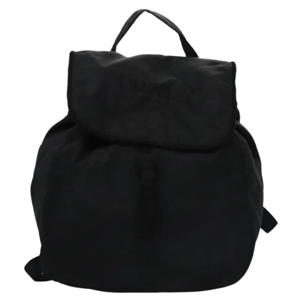 Prada Backpack Nylon Black Auth - image 3